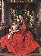 EYCK, Jan van Madonna with the Child Reading dfg Sweden oil painting reproduction
